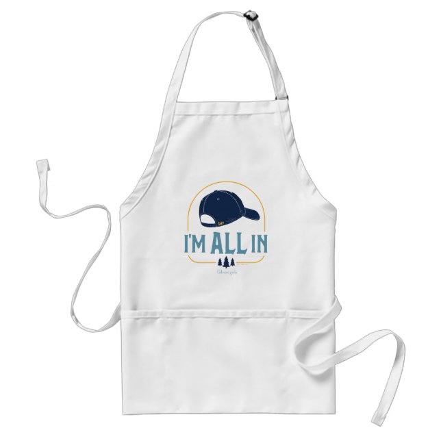 Gilmore Girls I’m All In Luke’s Hat Standard Apron (Front)