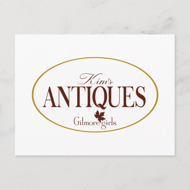 Gilmore Girls | Kim's Antiques Postcard (Front)