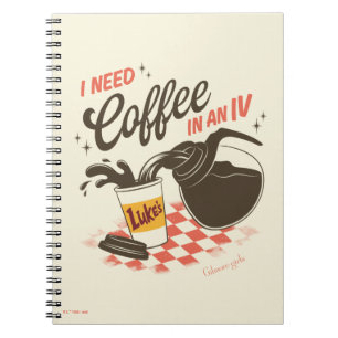 Gilmore Girls Luke’s Coffee IV Quote Notebook