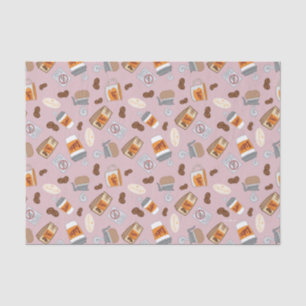 Gilmore Girls   Luke's Diner Coffee Pattern Tissue Paper