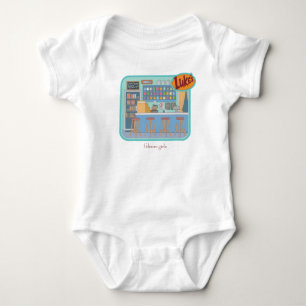 Gilmore Girls   Luke's Diner Graphic Baby Bodysuit