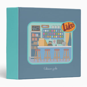 Gilmore Girls   Luke's Diner Graphic Binder