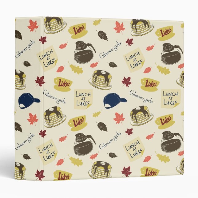 Gilmore Girls Lunch at Luke’s Pattern Binder (Front/Spine)