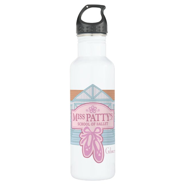 Gilmore Girls | Miss Patty's School of Ballet 710 Ml Water Bottle (Front)