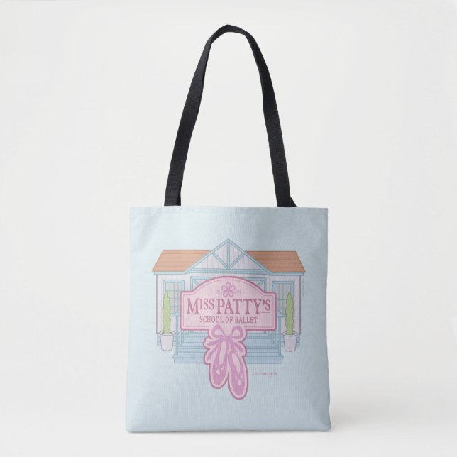 Gilmore Girls | Miss Patty's School of Ballet Tote Bag (Front)