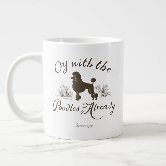 Gilmore Girls | Oy With the PoodlesDesign Large Coffee Mug (Left)
