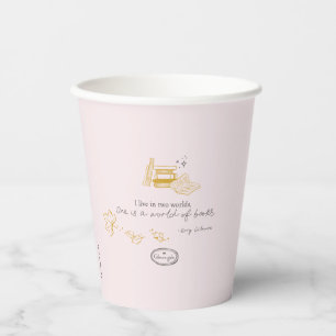 Gilmore Girls Rory Book Quote Design Paper Cups