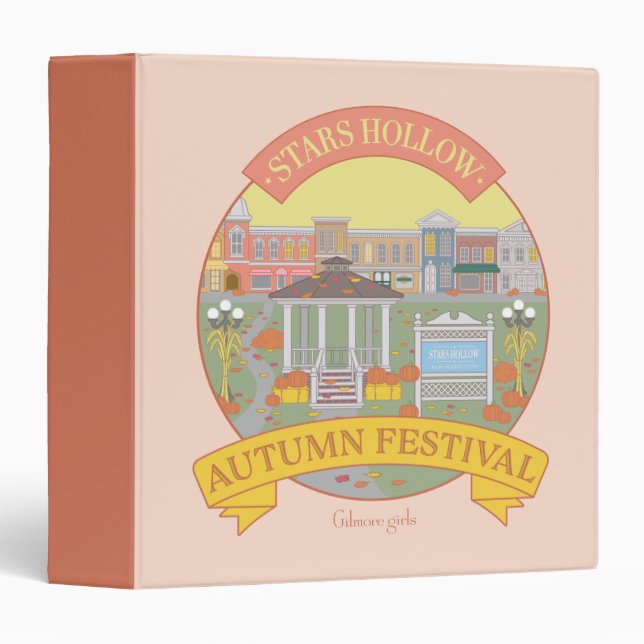 Gilmore Girls | Stars Hollow Autumn Festival Binder (Front/Spine)