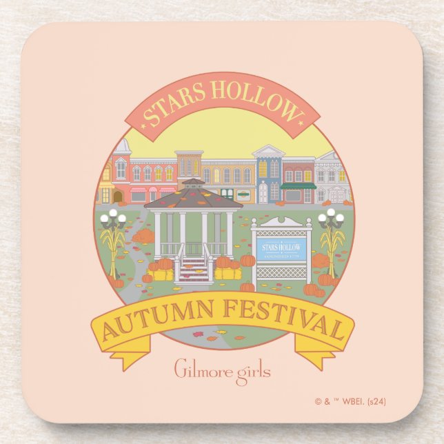 Gilmore Girls | Stars Hollow Autumn Festival Coaster (Front)