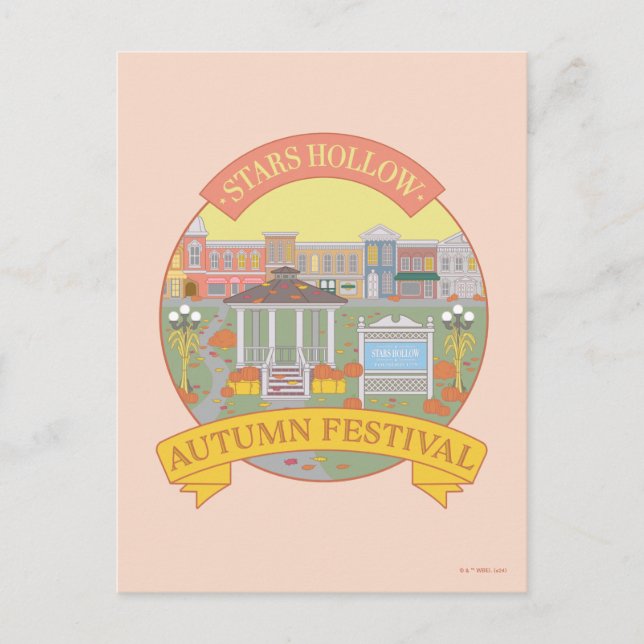 Gilmore Girls | Stars Hollow Autumn Festival Postcard (Front)