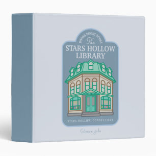 Gilmore Girls Stars Hollow Library Binder