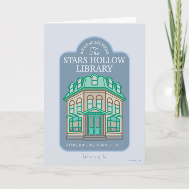 Gilmore Girls | Stars Hollow Library Card (Front)