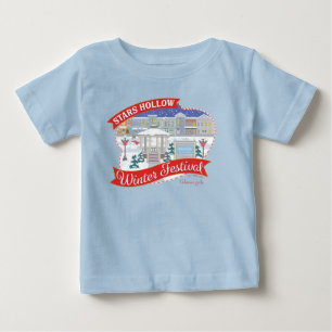Gilmore Girls Stars Hollow Winter Festival Baby T-Shirt