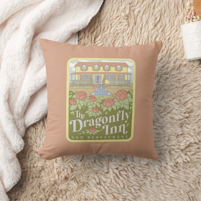Gilmore Girls | The Dragonfly Inn & Restaurant Throw Pillow (Blanket)