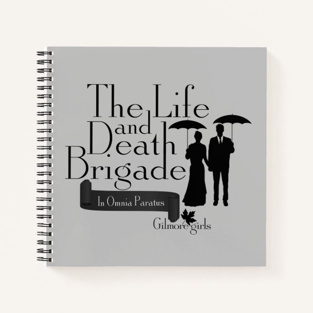Gilmore Girls | The Life and Death Brigade Notebook (Front)