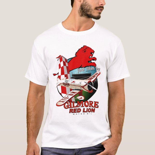 Gilmore Red Lion Wedell Williams 44 T-Shirt (Front)