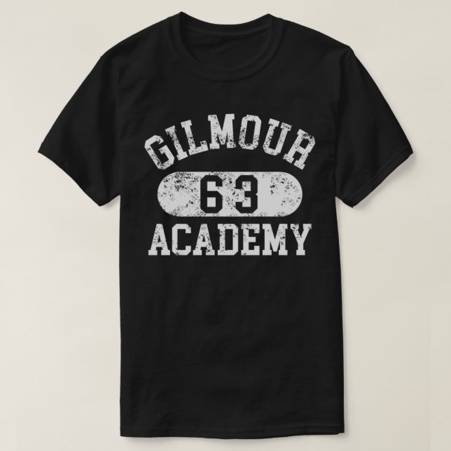 Gilmour Academy 63 (as worn by David Gilmour)  Zip T-Shirt (Design Front)