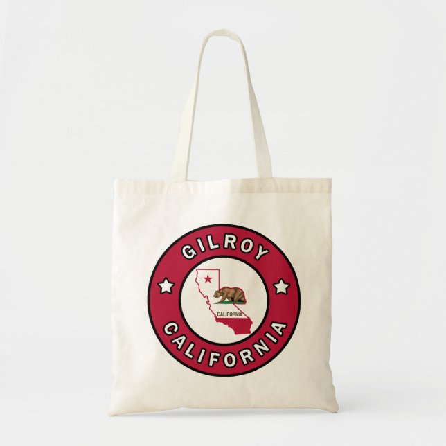 Gilroy California Tote Bag (Front)