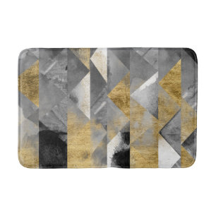 Gilt Reflections I Bath Mat