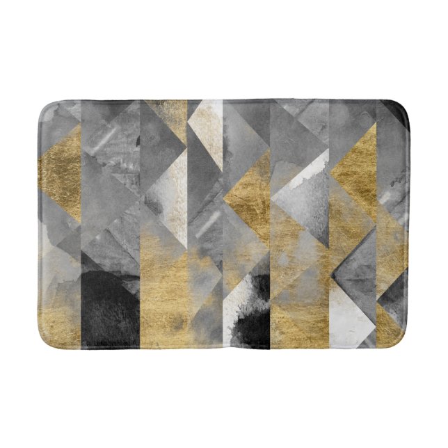 Gilt Reflections I Bath Mat (Front)