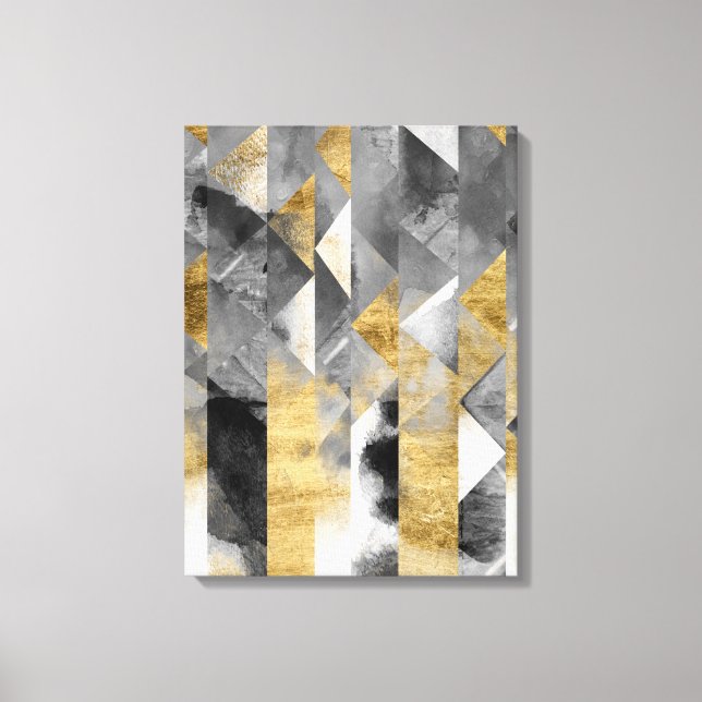 Gilt Reflections I Canvas Print (Front)