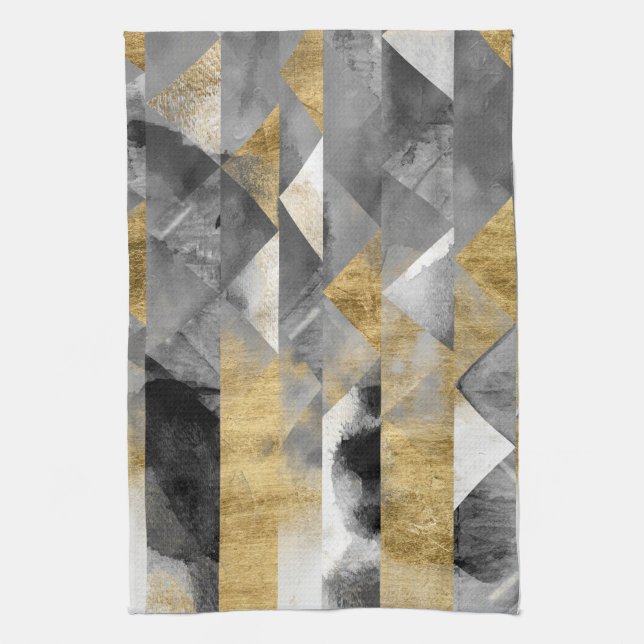 Gilt Reflections I Kitchen Towel (Vertical)