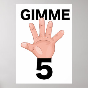 Gimme 5 poster