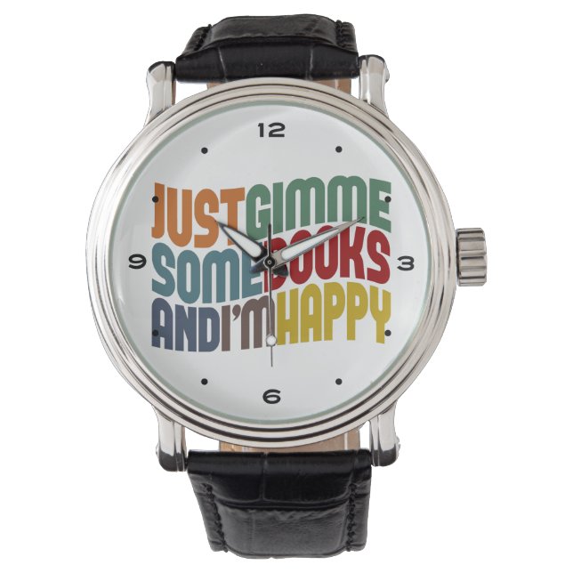 Gimme Books Reading Watch (Front)
