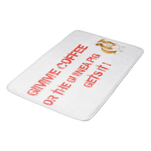 Gimme Coffee! Bath Mat