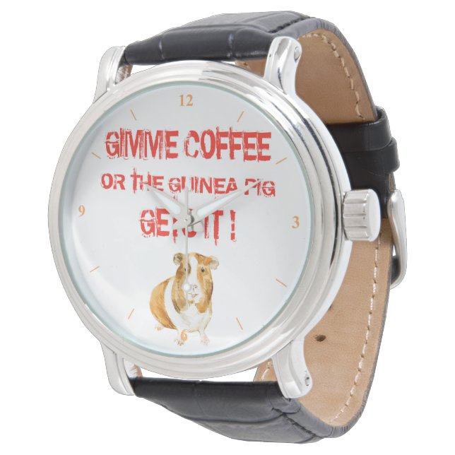 Gimme Coffee! Watch (Angled)
