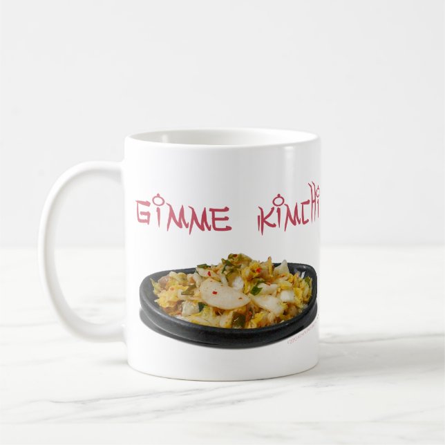 Gimme Kimchi Kimchi Lovers Mug (Left)