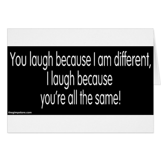 gimp humour (Front Horizontal)