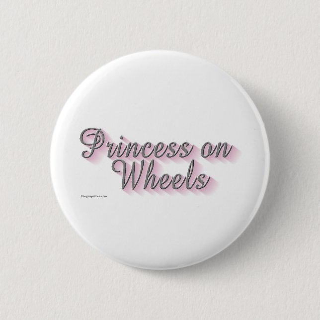 gimp humour 2 inch round button (Front)