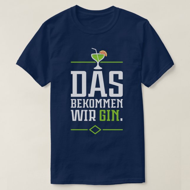 Gin Collection Gift T-Shirt (Design Front)
