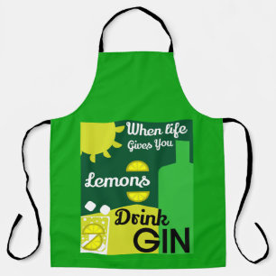 Gin Drinkers   Love Gin   Home Decor   Bars Servin Apron