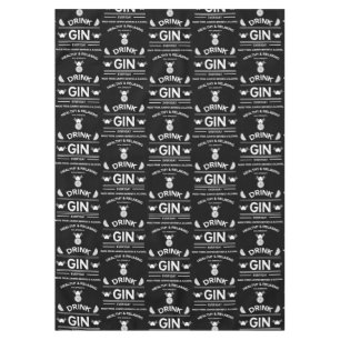 Gin Drinkers   Love Gin   Home Decor   Bars Servin Tablecloth