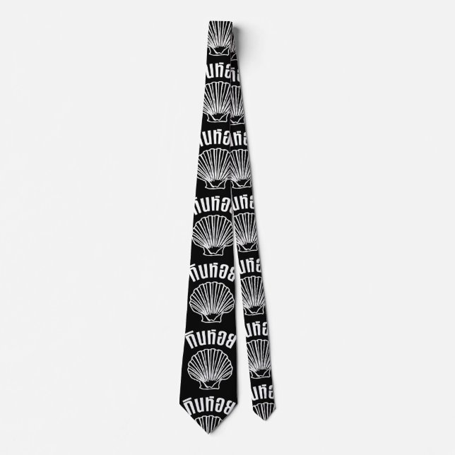 Gin Hoi (Thai Humour Pun Wordplay) Tie (Front)