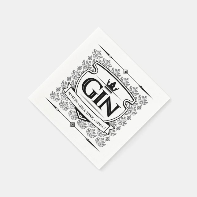 Gin napkins (Corner)