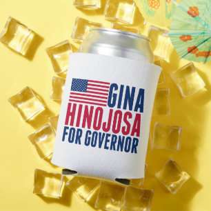 Gina Hinojosa for Governor 2026 Texas Election Can Cooler