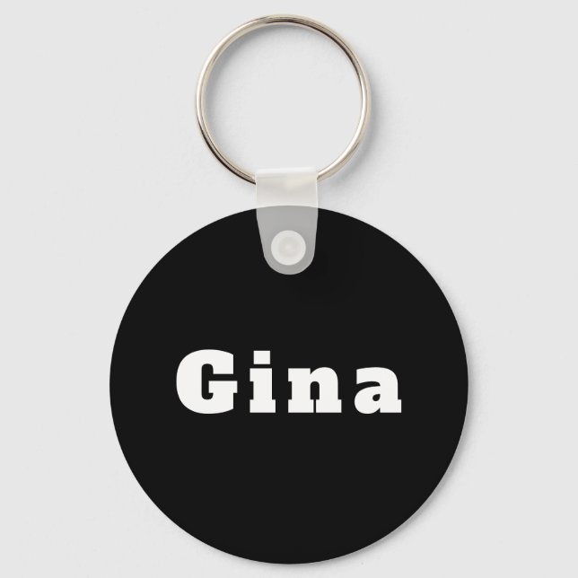 Gina Keychain (Front)