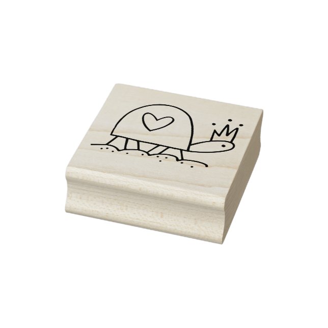 Gina's Turtle Rubber Stamp (Stamp)
