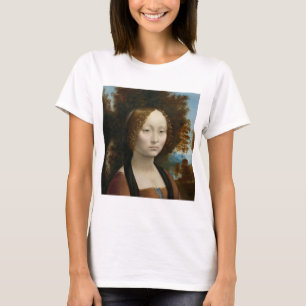Ginevra de Benci by Leonardo da Vinci T-Shirt