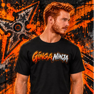 Ginga Ninja – Funny Ginger & Redhead T-Shirt
