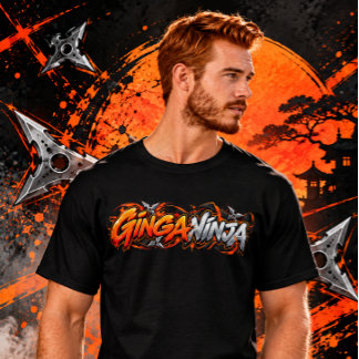 Ginga Ninja – Funny Ginger & Redhead T-Shirt