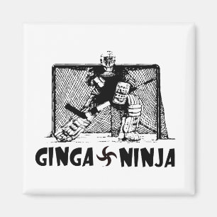 Ginga Ninja - Hockey Goalie Magnet