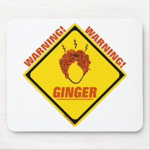 Ginger Alert! Mouse Pad