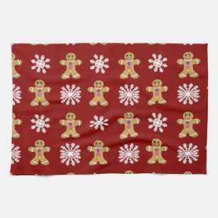 Ginger and Snow Kitchen Towel