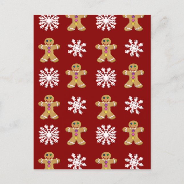 Ginger and Snow Postcard (Front)