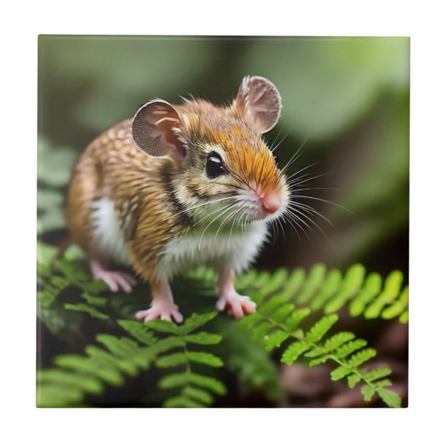 Ginger Australian Hopping Mouse,  Tile (Front)