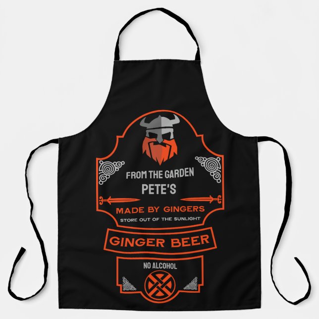 Ginger Beer Maker Apron (Front)